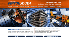 Desktop Screenshot of ferrousouth.com