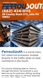 Mobile Screenshot of ferrousouth.com